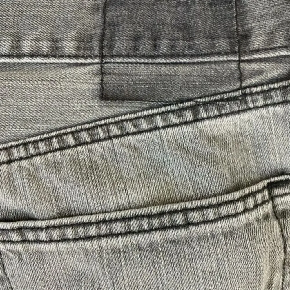 Levi's 501 Jeans Men's 36x 30 Sz Grey Button Fly Grey Straight‎ Leg Classic - Picture 4 of 14